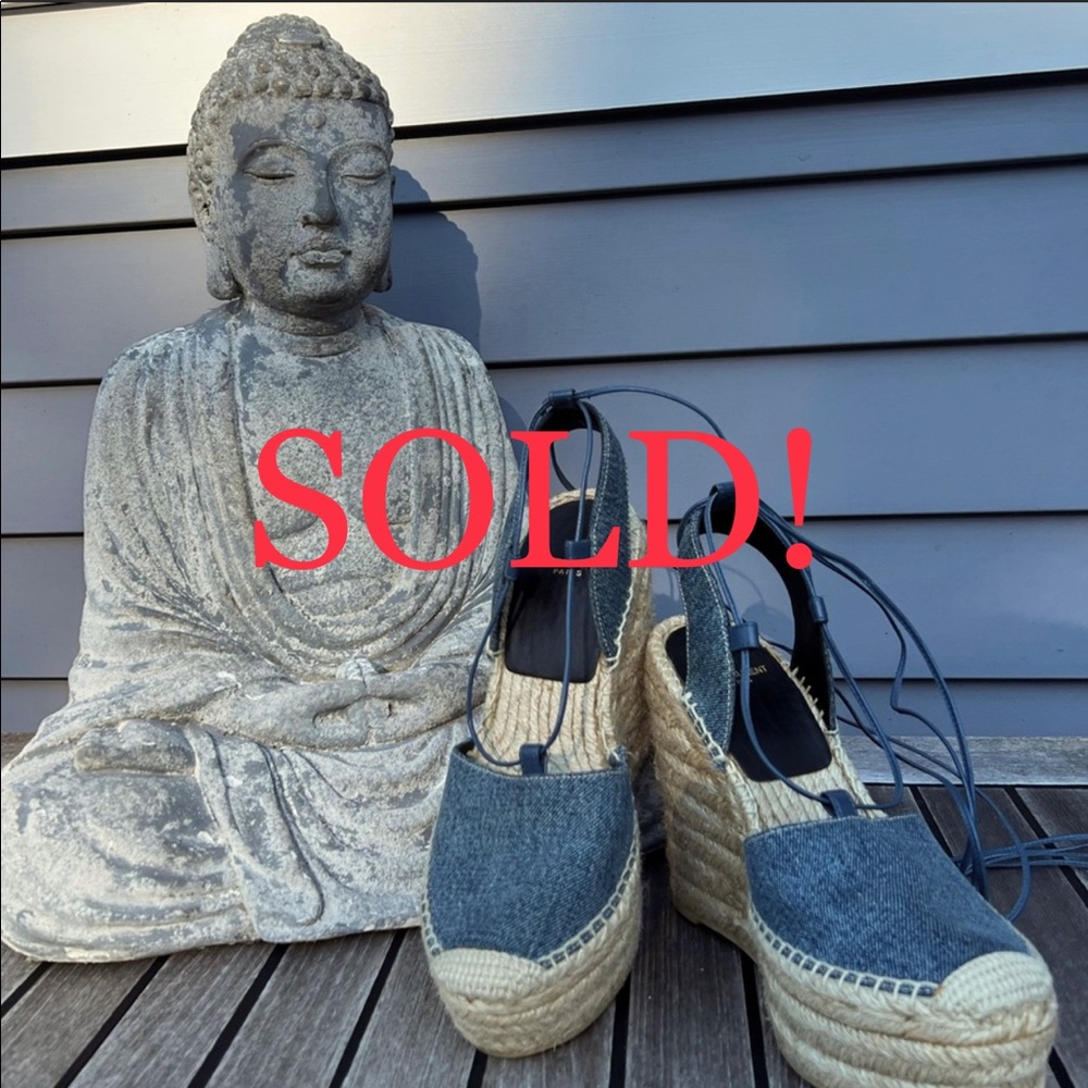 🤗SAINT LAURENT ESPADRILLES🤗 (Size 7.5)